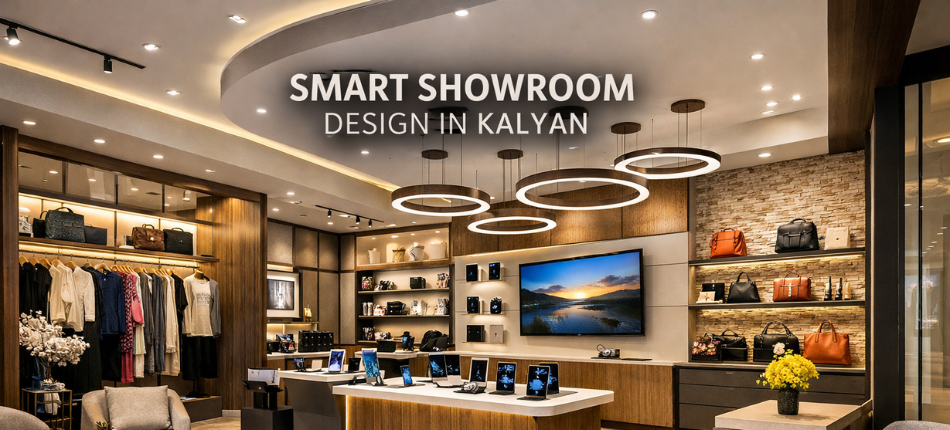 Smart Showroom Interior Design in Kalyan