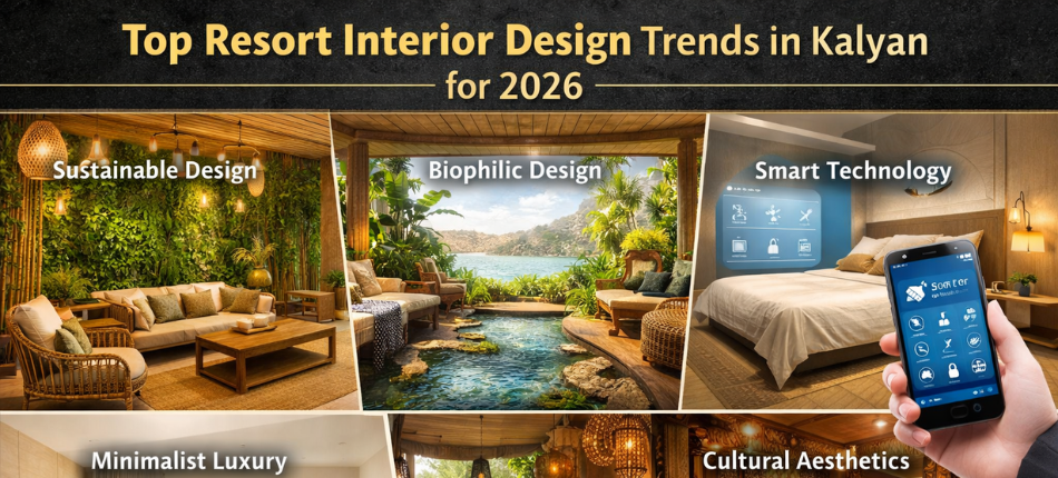 Top Resort Interior Design Trends in Kalyan for 2026