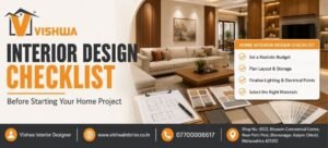 Home Interior Design Checklist | Vishwa Interior Designer