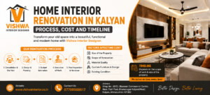Home Interior Renovation in Kalyan | Vishwa Interior Designer