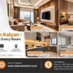 3BHK Interior Design in Kalyan | Vishwa Interior Designer