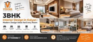 3BHK Interior Design in Kalyan | Vishwa Interior Designer