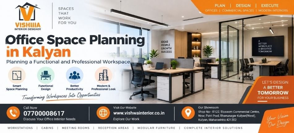 Office Space Planning in Kalyan | Vishwa Interior